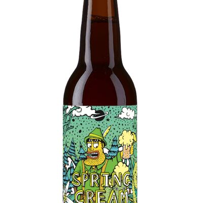 Cerveza Crema Primavera - Cream Ale - Botella 33CL