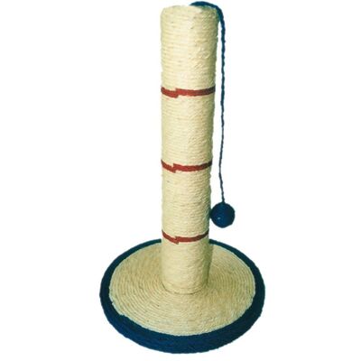 Sisal scratching post with base