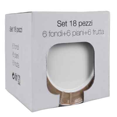 PROVENCE SET 18 PEZZI DIPINTO A MANO 7 COLORI