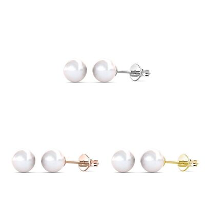 Full Moon LOT earrings - Gold, Rose gold, Silver