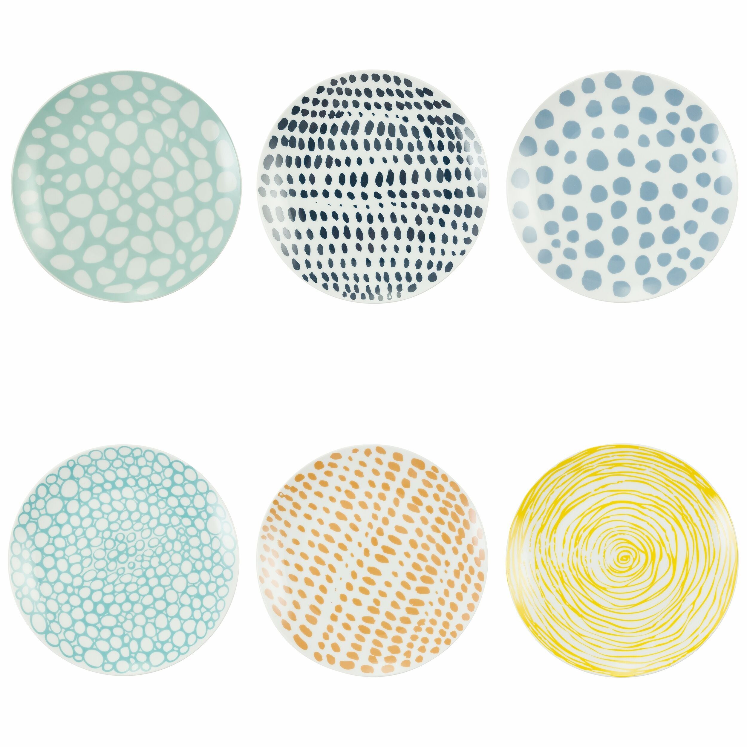 Obstteller aus Porzellan Ø19 cm, Marea