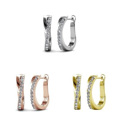 Criss LOT earrings - Gold, Rose gold, Silver