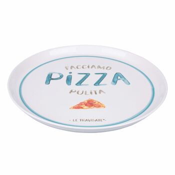 Assiette à pizza/service en porcelaine Ø 33 cm, Le Travisate 6