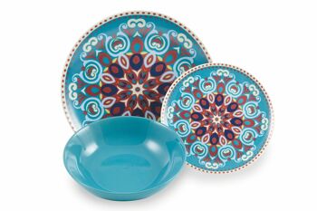 Service de table en porcelaine 18 pièces, 6 couverts différents, Shiraz 7