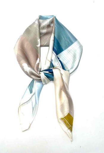 foulard touche soie 70x70 D-88 1