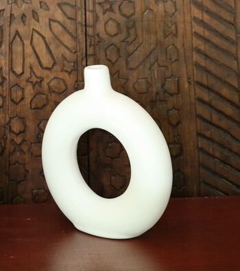 Vase ceramique Ring 100% fait-main 2