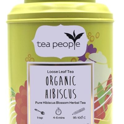 Hibiscus Bio - Boîte 125g Tin Caddy