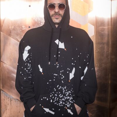 SWEAT À CAPUCHE ARROW POINTS