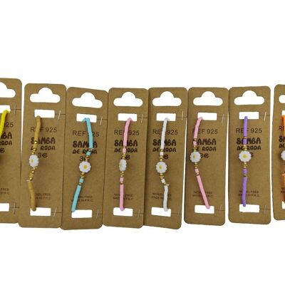 Lote de 35 Pulseras de FLORES