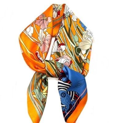 silk touch scarf 70x70 D-100