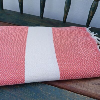 Fouta Djerba Coral