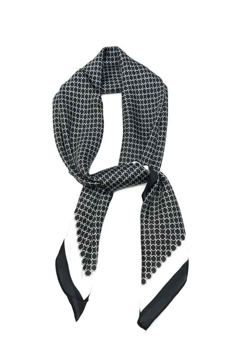 Foulard touche soie 70x70 D-106