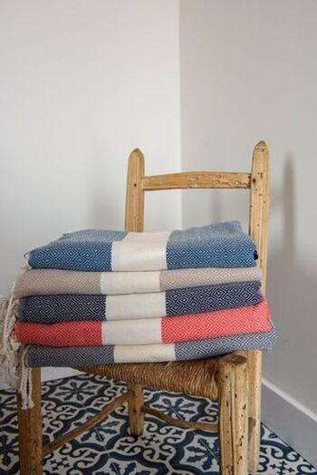 Fouta Djerba antracita gris 3