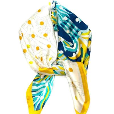 silk touch scarf 70x70 D-112