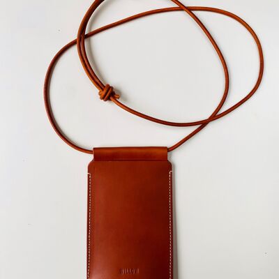 Sac de téléphone en cuir