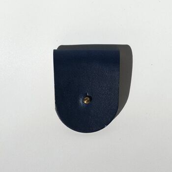 Attaches de câble pour écouteurs en cuir - Peintes à la main/teintes 5