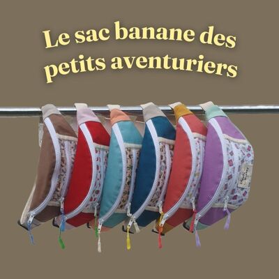 Bauchtaschen für Kinder – 6er-Pack – Hergestellt in Frankreich