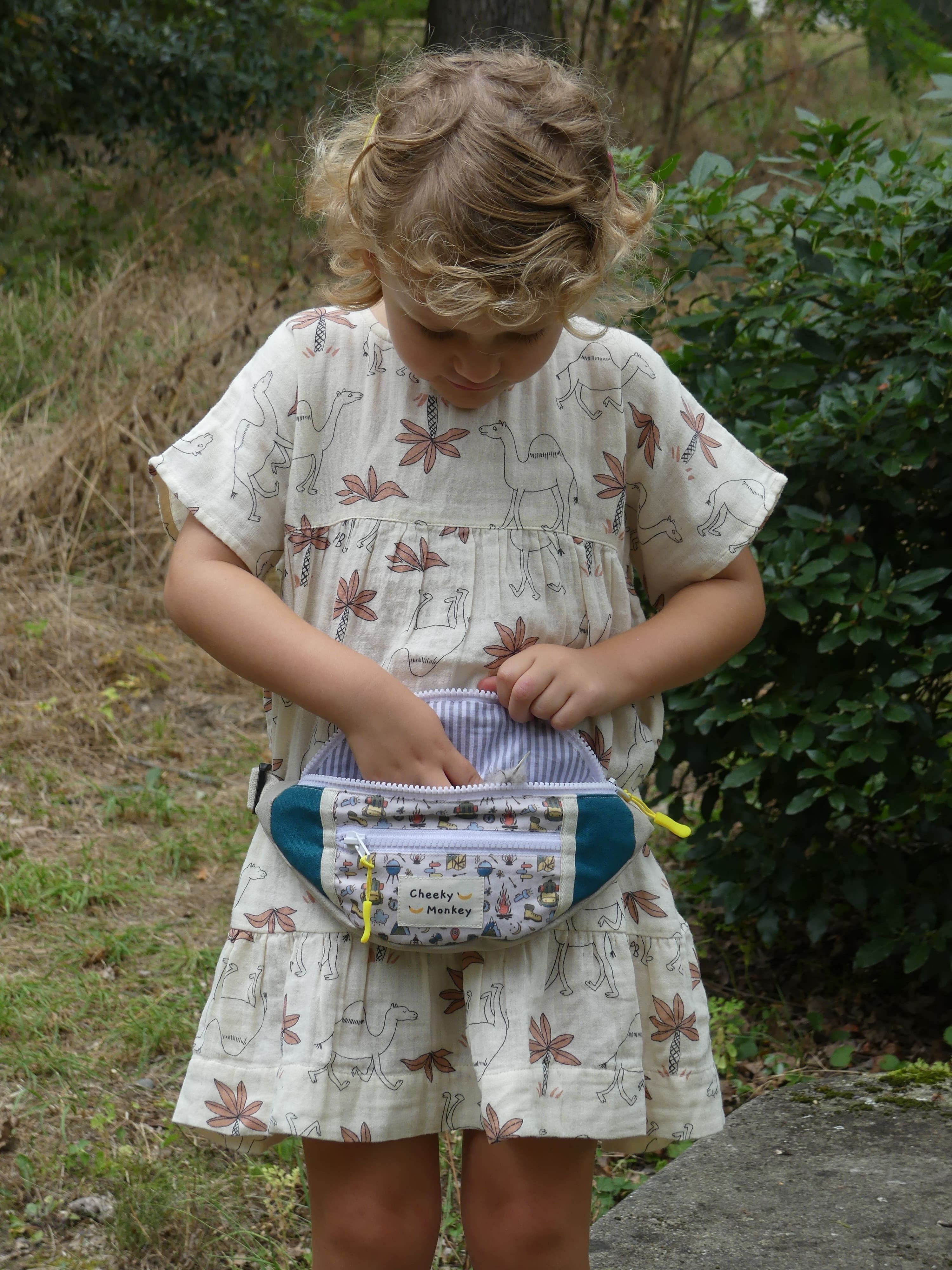 Children's fanny pack - ⛺️ Camper - Made in France