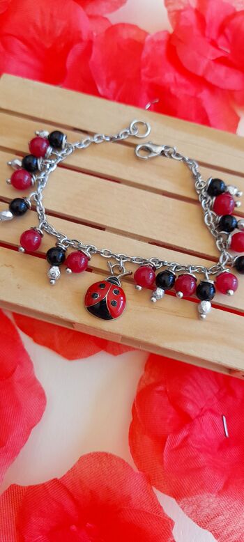 Collection Bracciale Vintura avec Giada Rubellite 3