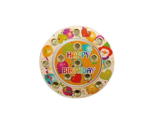 Geburtstagsringe "Happy Birthday" klein