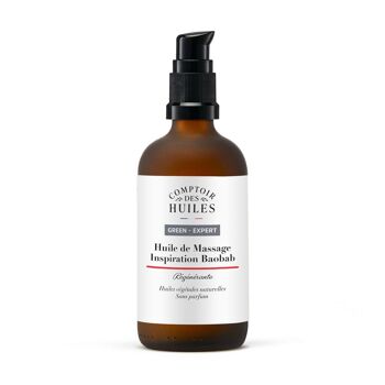 Green Expert - Huile de Massage Régénérante Inspiration Baobab BIO - 100ml 2