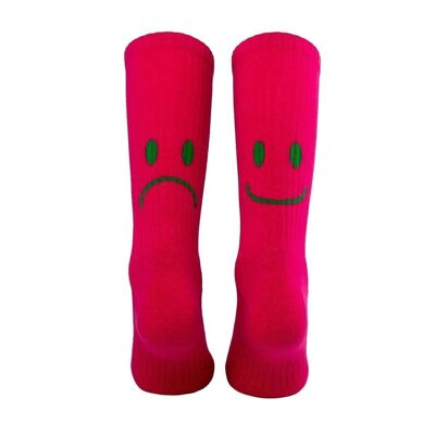 Smiley sports socks from PATRON SOCKS - STAY COOL, PLAY COOL!