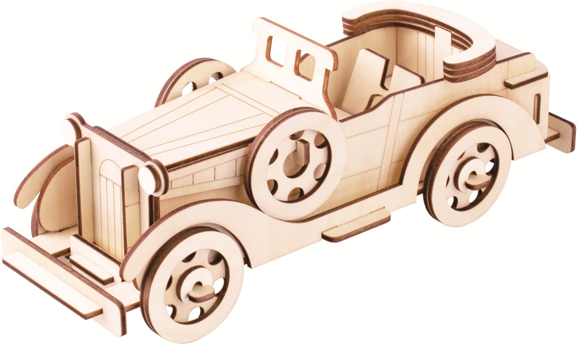 Construction kit Oldtimer Packard Twelve made of wood