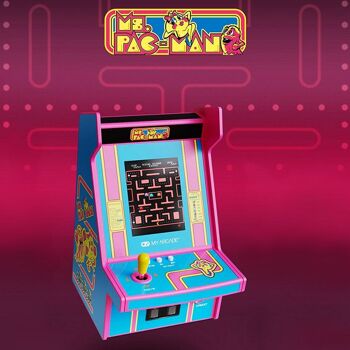 Mini Borne d'Arcade Ms. PAC-MAN™ Console Portable Retrogaming 7