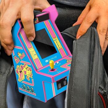 Mini Borne d'Arcade Ms. PAC-MAN™ Console Portable Retrogaming 9