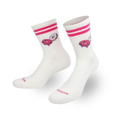 Calcetines deportivos Donut de PATRON SOCKS: ¡MANTÉNGASE FRESCO, JUEGA FRESCO!