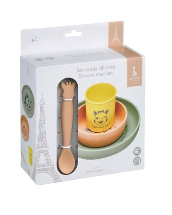 Set repas silicone 2