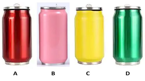 "COLA" stainless steel thermos in 4 metallic colors. Capacity: 500ml SD-195