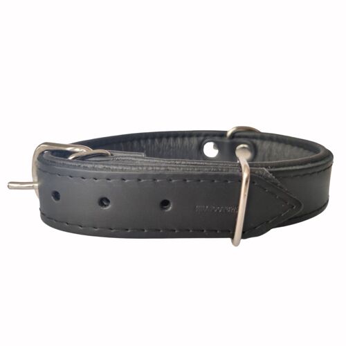 Hillfoot classic collar black medium