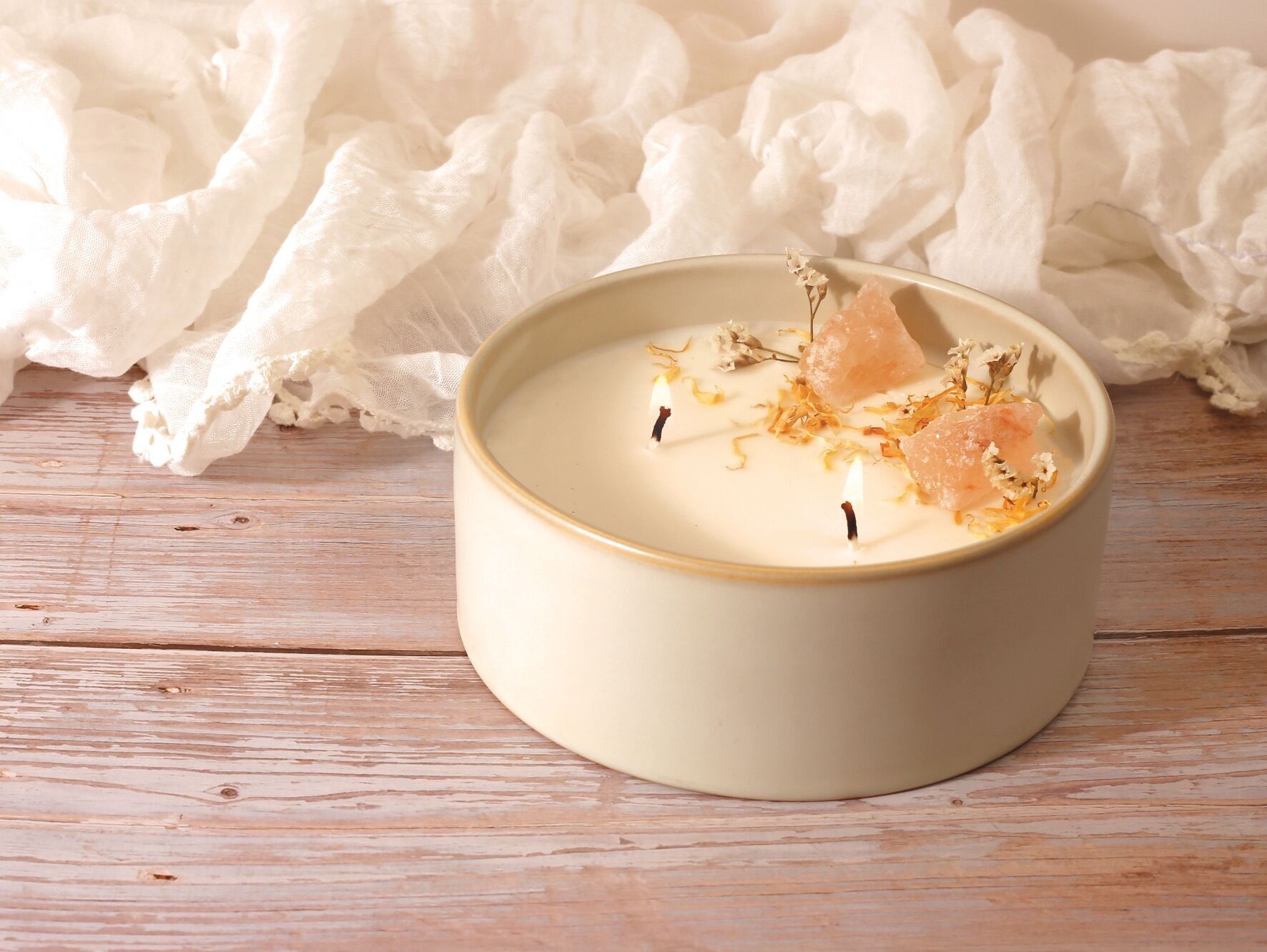 SCATOLA PER CANDELE ARMONIA FAI DA TE