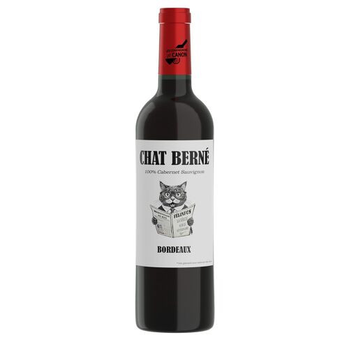 Chat Berné (journal) - Bordeaux 2021 - 100% Cabernet Sauvignon