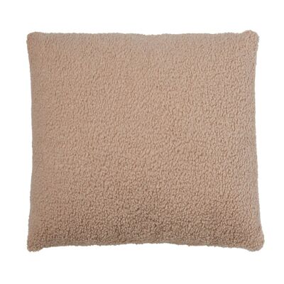 Teddy pillow beige 50x50 cm