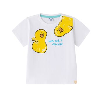 Ensemble t-shirt et short bébé garçon à motif canard 2