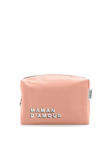 TROUSSE DE TOILETTE MAMAN D’AMOUR ROSE 2