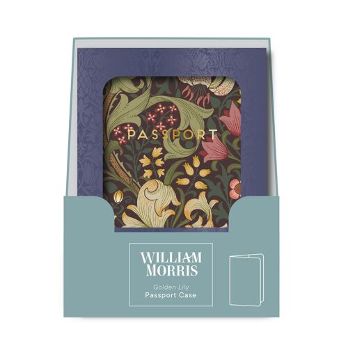 Wiiliam Morris Passport Case