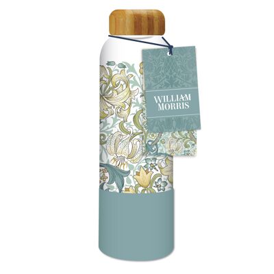 Wiiliam Morris Golden Lily Glass Water Bottle