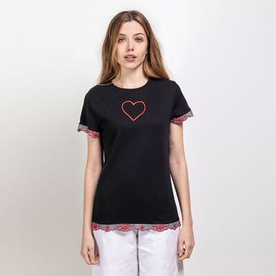 Camiseta corazón