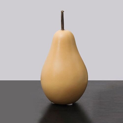 Ceramic table decoration "PEAR" in yellow color. Dimension: 15x7,7cm SD-173Y