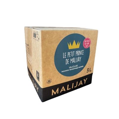 Vin rouge - Domaine Malijay – Le Petit Prince De Malijay – Cubi 3L – 2021 - 3L - Cubi