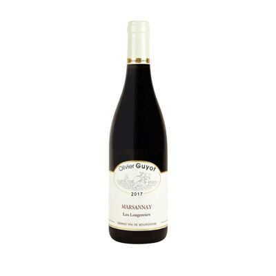 Vin rouge - Domaine Olivier Guyot – Marsannay Les Longeroies – 2017 - 75cL