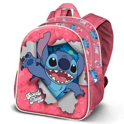 Disney Lilo and Stitch Thing-Basic Backpack, Pink