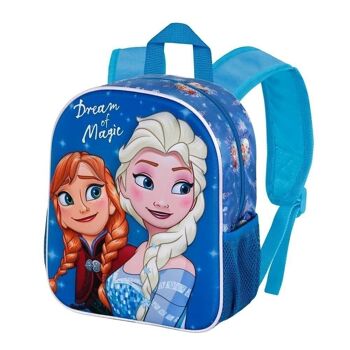 Disney La Reine des Neiges 2 Dream-Small Sac à dos 3D Bleu 1