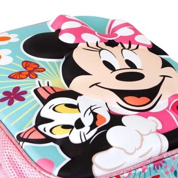 Disney Minnie Mouse Figaro-Small Sac à dos 3D Rose 4