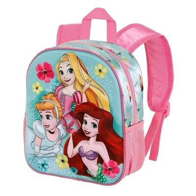 Disney Princesses Adorable-Small 3D Backpack, Blue