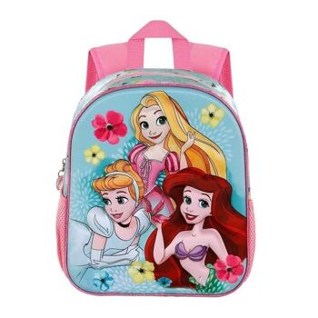 Disney Princesses Adorable-Petit sac à dos 3D Bleu 2