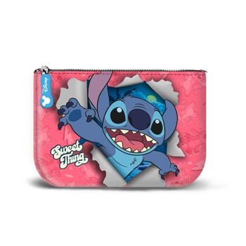 Disney Lilo et Stitch Thing-petit sac à main carré, rose